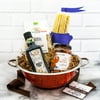 igourmet Pasta Classic Gourmet Gift Basket - All the makings for great pasta dishes Such As Italian Pastas, Pasta Sauce, and Italian Olive Oil Are Cradled Inside a Practical and Useful Colander