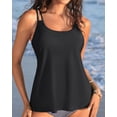 thumbnail image 2 of Traje de baño Tankini Talisea 2025 para mujer, color negro, 2 of 6