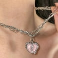 thumbnail image 1 of Fiudx Collar Elegante, Alegre Aleación Duradera, Elegante Conjunto de Anillo de Circón, Vestido y Falda a Juego, Regalo para Ocasiones Especiales, Accesorio de Moda para Mujer, Acabado Artesanal de C, 1 of 7
