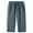 Dark Gray, variant on Fashion Summer Shorts for Big Mens and Tall Men's Fashion Drawstring Elastic Waist Pocket Casual Sweat Capris Pants