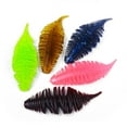 thumbnail image 4 of Fankenuo Floating Worm Soft Bait - 5pcs/Pack for Bass Fishing Color B One to five bags, 4 of 9