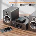 thumbnail image 3 of [Actualizado] Receptor Bluetooth 1Mii B06 Plus, Adaptador de audio inalámbrico HiFi, Receptor Bluetooth 5.3 con 3D Surround aptX HD aptX adaptable para sistema estéreo de transmisión de música en el h, 3 of 5