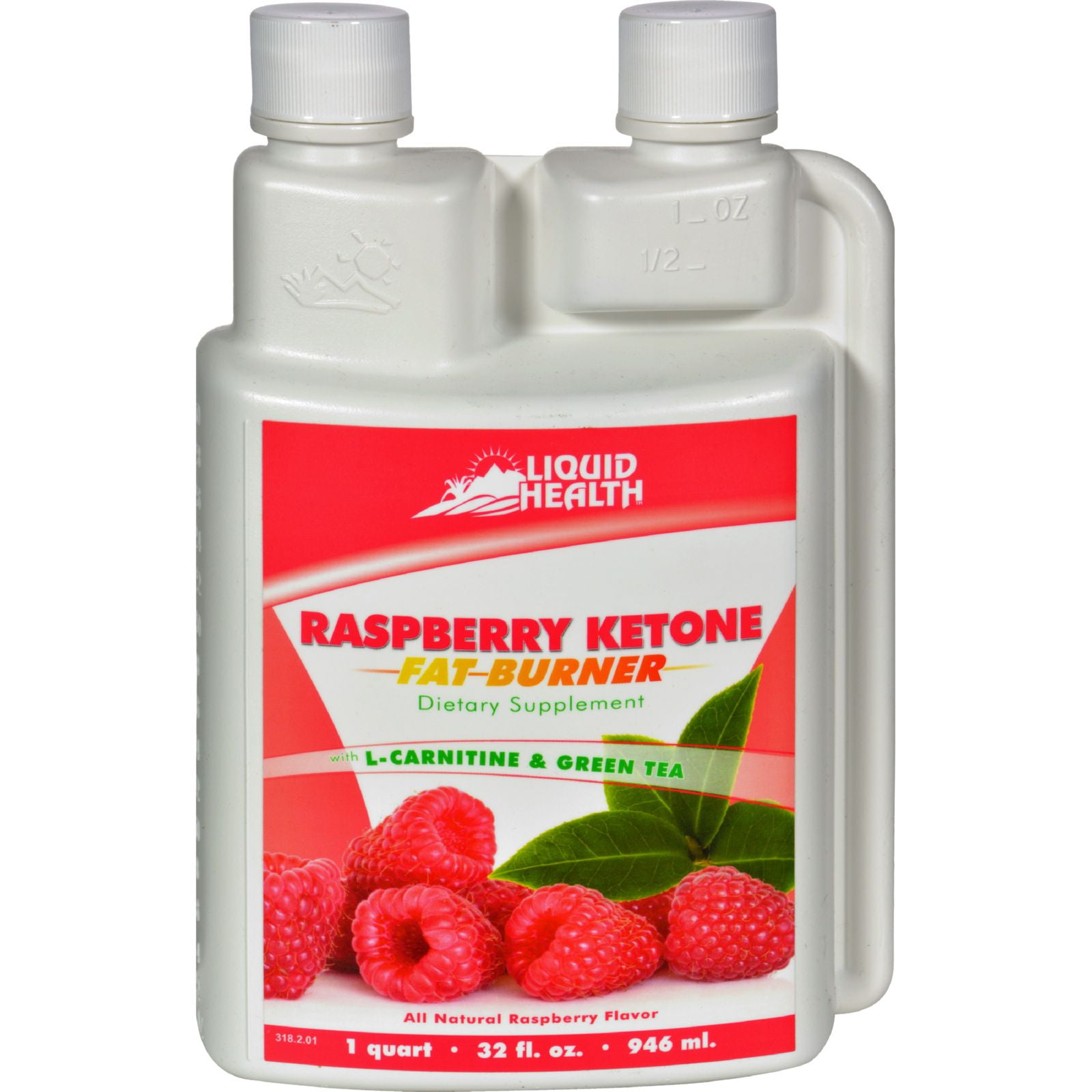 Liquid Health Products Raspberry Ketone Fat Burner GF 32 oz Walmart