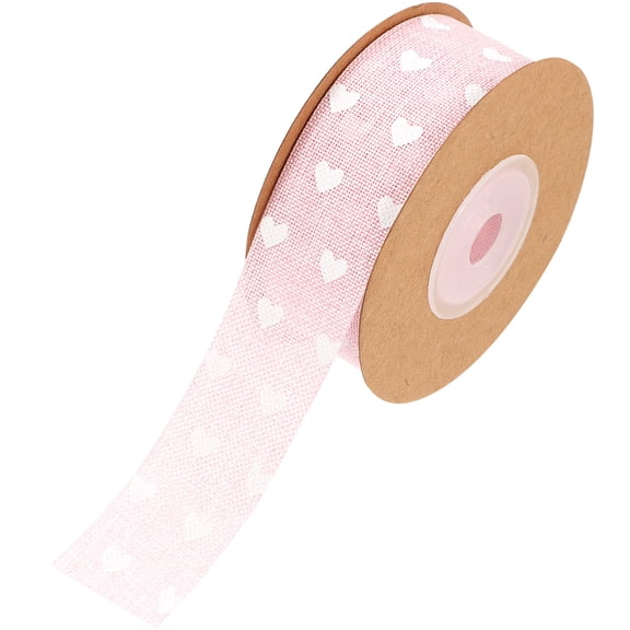 ifundom Red Wired Ribbon Roll for Valentine’s Day, Crafts, Wrapping, Party Decorations, Event Planning, and Supplies