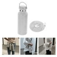 thumbnail image 3 of Insulated Water Bottle with Chain Glitter Diamond-encrusted Refillable Insulated Milk Mug for women Outdoor 500ML, 3 of 8
