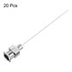 thumbnail image 3 of Uxcell 20 piezas 27G agujas de dispensación de acero inoxidable, tubo de aguja de pegamento de 1-1/2" punta roma, 3 of 7