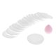 thumbnail image 1 of 16 piezas de esponjas de limpieza de bambú natural, toallitas desmaquillantes, almohadillas para rímel Blanco Sunnimix Limpieza facial Puffs Pads, 1 of 8