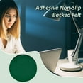 thumbnail image 5 of Felt Self-adhesive Fabric Flat Round Dark Green 30x0.5cm, 5 of 9
