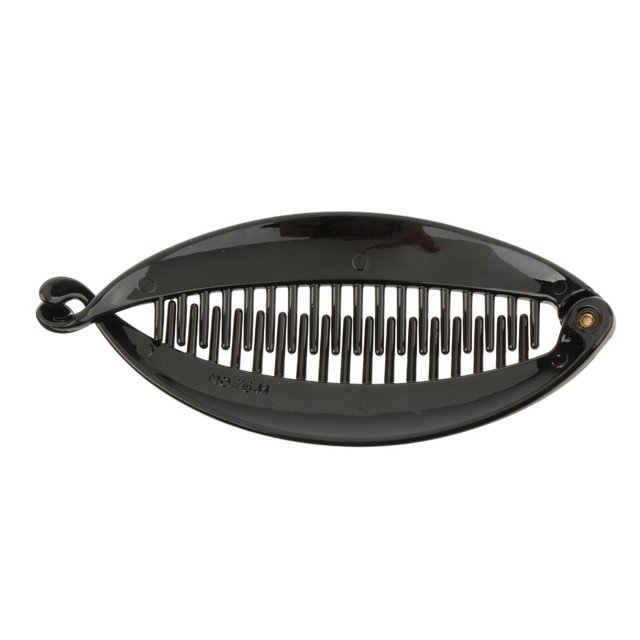 Accesorios para el cabello para el cabello Vintage, peine para el cabello, peines para el cabello, pinzas para el cabello, garra Negro Hugo Pinza de pelo de resina