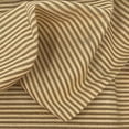 thumbnail image 3 of JCS Tuscan Brown Stripe Homespun Cotton Fabric Sold by the Yard, 3 of 6