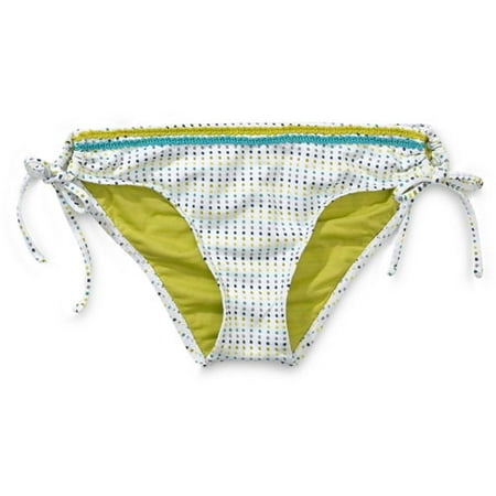 Juniors Dot String-Tie Bikini Bottom