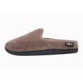 thumbnail image 3 of Roxoni Men's Slippers Slip On Terry Clog Comfort House Slipper Indoor/Outdoor Brown, 3 of 5