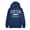 Poseidon Blue Heather, variant on Vinton Virginia Classic Established Premium Cotton Hoodie