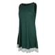 thumbnail image 4 of Vestido Mini Sin Mangas Sunnimix Verde, 4 of 8