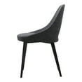 thumbnail image 3 of MOE'S Home TIZZ DINING CHAIR DARK GREY, 3 of 6