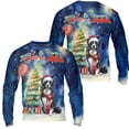thumbnail image 3 of Merry Christmas and Happy New Year Santa Border Collie Holiday Xmas Winter 2025 All Over Print 3D Sweatshirt Unisex Merch Borders Dog Lovers Gifts Idea - 00024, 3 of 6