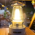 thumbnail image 3 of Lámpara de tienda de campaña a batería para aventuras al aire libre y emergencias Linterna de campamento LED de estilo vintage, 3 of 8