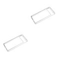 thumbnail image 3 of Methold Funda para teléfono Funda transparente para teléfono inteligente Funda trasera a prueba de golpes Carcasa acrílica Reemplazo de Transparente/Pixel 6 Pro 2Conjunto, 3 of 6