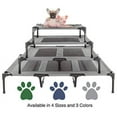 thumbnail image 6 of Petmaker 80-PET6083GY Elevated Pet Bed, Gray - 24.5 x 18.5 x 7 in., 6 of 8