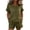 shorts set 54#Army Green, variant on Womens Shorts Set Casual 2 Piece Outfit Short Sleeve Round Neck Top and Shorts Solid Color Breathable Soft Blend Summer Clothing Sets