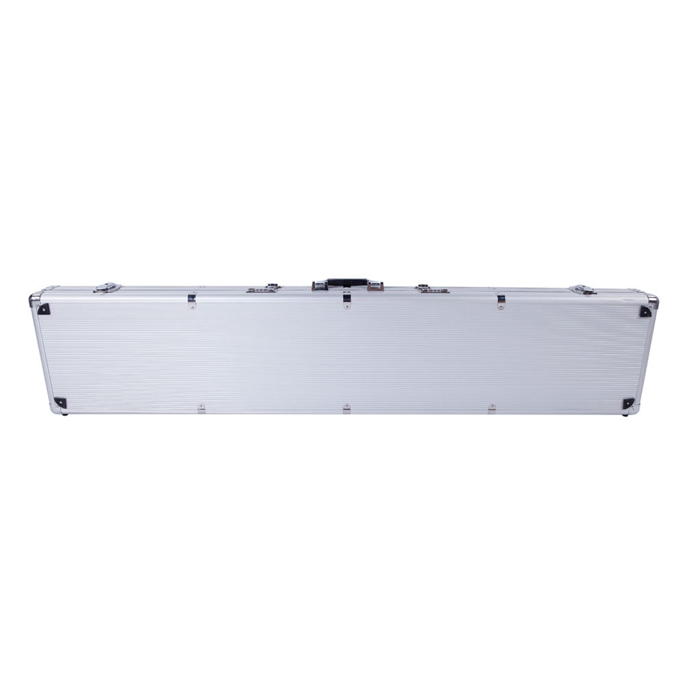 Ktaxon 53" Rifle Gun Case, Aluminum Long Gun Hard Case, Portable Locking Shotgun Storage Box, with Combination Lock