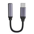 thumbnail image 1 of Cable De Audio De 11,6 Cm/4,56 Pulgadas Tipo C A 3,5Mm Convertidor De Audio Portátil De 3,5Mm Adaptador De Audio Tipo C Adaptador De Conector De Auriculares Hembra sonducket EL010116-00, 1 of 6