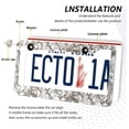 thumbnail image 4 of Classic Paisley License Plate Frame, Decorative Aluminum Car Tag Frames, 2 Pack Universal Car License Plate Covers with 2 Holes and Screws, 4 of 7