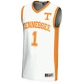thumbnail image 2 of Unisex GameDay Greats #1 White Tennessee Volunteers Lightweight Basketball Jersey, 2 of 4