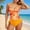 Orange, variant on HAIJIE Beach Coverups Women Bathing Suit Swimwear High Waisted Bikini Sets Shapewear Swimwear Bikinis for Women Wife Beach Towel Wrap Skirt (Black,XXL)