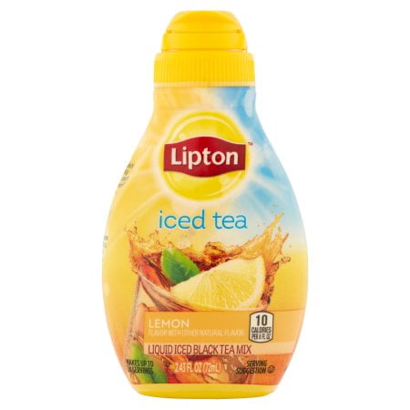 8 Pack) Lipton Liquid Iced Tea Mix Lemon 2.43 oz - Walmart.com