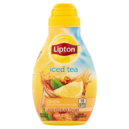 (8 Pack) Lipton Liquid Iced Tea Mix Lemon 2.43 oz