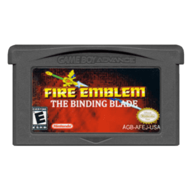Fire Emblem: The Binding Blade North America Version, Game Boy Advance Cartridges