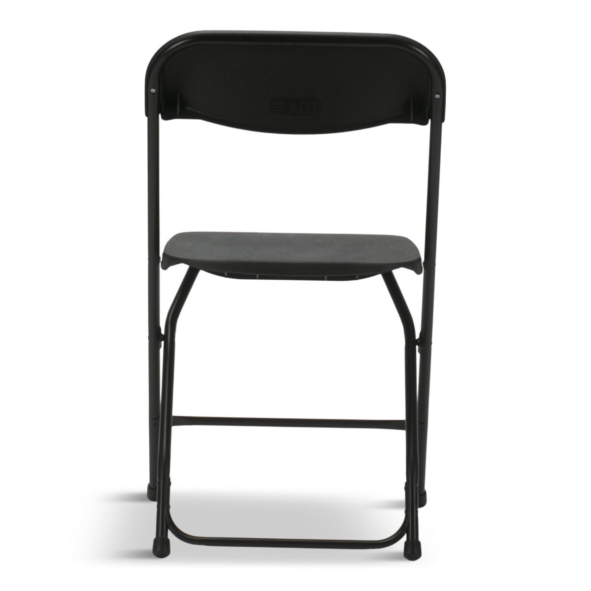 TitanPRO Plastic Folding Chair - Black - 10 Pack