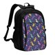 thumbnail image 1 of Fotbe Colorful Dinosaur Mochila con Estampado y Puerto USB para Hombre y Mujer, Mochila Antirrobo, Mochila de Viaje, Mochila Escolar, Mochila Universitaria, 1 of 7