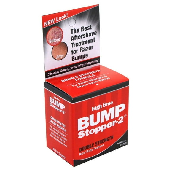 Bump Stopper-2 Razor Bump Treatment, Double Strength Formula - .5 oz