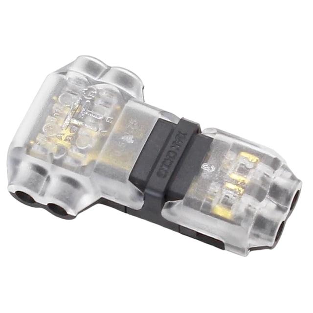 Cateissary Conector de Cable eléctrico Universal de 2 vías, 10A, empalme rápido, Terminal de crimpado en T, accesorios de conexión de Cable, piezas de Electrónica miscelánea