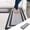 Blue and Gray, variant on Ikohbadg Kitchen Mat Cushioned Anti-Fatigue Floor Mat, Waterproof Non-Skid Ergonomic Comfort Foam Rugs, Standing Mat for Kitchen, Floor, Office, Sink, Laundry, Blue and Gray