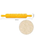 thumbnail image 4 of Rodillo Para Fondant, Herramienta De Rodillo Para Fondant Antiadherente De Plástico, Rodillo Portátil En Relieve, Herramienta De Decoración De Pasteles Y Fondant ANGGREK Fondant Rolling Pin, 4 of 8