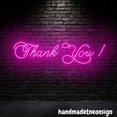 thumbnail image 3 of Handmadetneonsign Thank You Neon Sign, Custom Quote Text Wal Art, Store Shop Restaurant Wall Decor 040743, 3 of 5