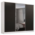 thumbnail image 1 of Ropero Closet Madesa 3 Puertas 1 Espejo B/N, 1 of 5