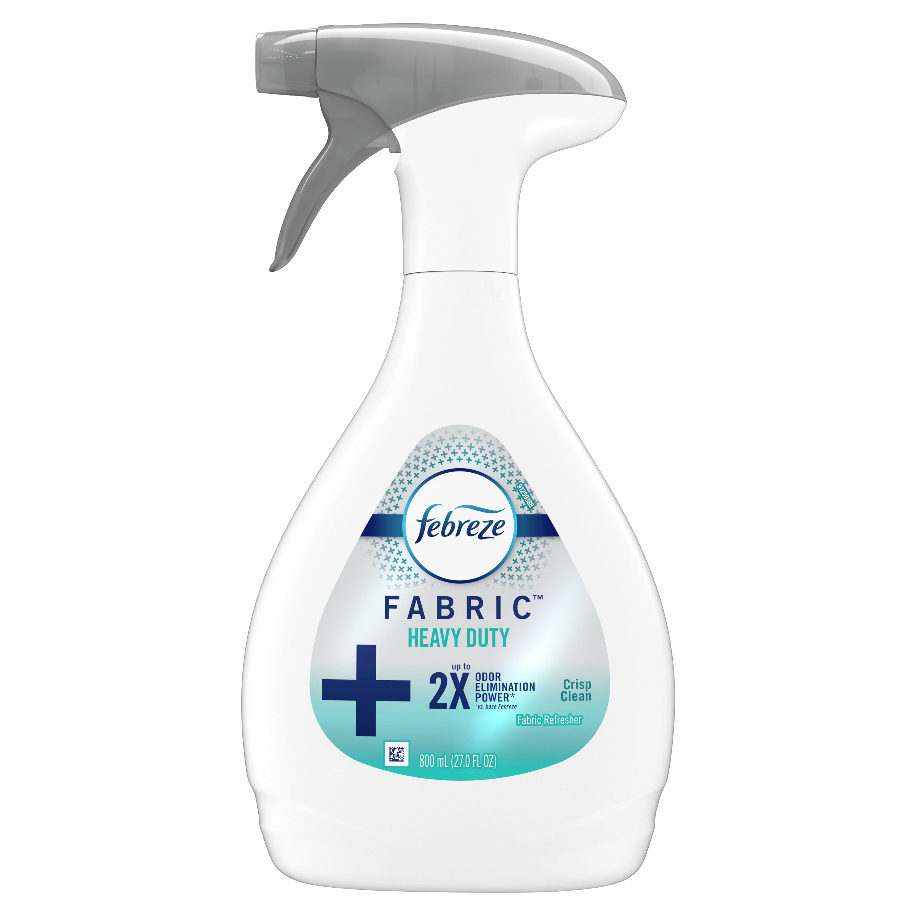 Febreze Heavy Duty Odor-Eliminating Fabric Refresher, Crisp Clean, 27 fl oz