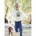 thumbnail image 2 of Skull King W Dog Modern Style  Long Sleeve Toddler -Image by Shutterstock,  2 Toddler, 2 of 4