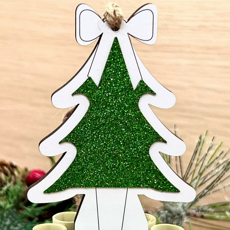 LiLuBuy Unique Christmas Money Support, Handmade Wooden Christmas Tree,  Reindeer, Snowman Money Support, Christmas Table Decorations, Interesting  Gift Ideas For Family And Friends 