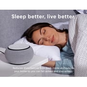 SNOOZ White Noise Sound Machine - Real Fan Inside, Control Via iOS and Android App - Cloud