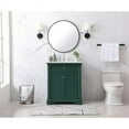 thumbnail image 6 of 30 inch single bathroom vanity set in green, 6 of 8