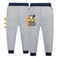 thumbnail image 2 of Esaierr Boys Sweat Pants Jogger for Kids Toddler Casual Pants Little Boys Athletic Pants Elastic Soft Cozy Spring Summer Sweatpants for 2-7T, 2 of 7