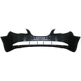 thumbnail image 2 of Front Bumper Cover 865112H000 Replacement for 2007-2010 Hyundai Elantra with Fog Lamp Holes Black, 2 of 4