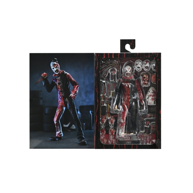 NECA Ultimate Terrifier Blood Soaked Art The Clown - WM Exclusive
