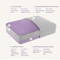 thumbnail image 2 of Purple DreamLayer Pillow, King, 2 of 5