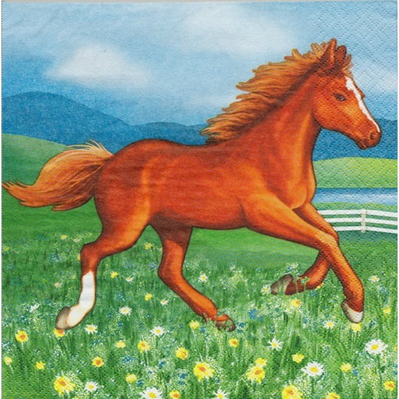 Horses 'My Horses' Lunch Napkins (16ct)